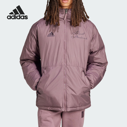 Adidas/阿迪达斯正品新款男士双面穿运动连帽羽绒服IT3770