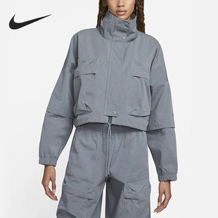 耐克正品 口袋外套DV8488 夏季 工装 050 女子不易撕裂短款 Nike