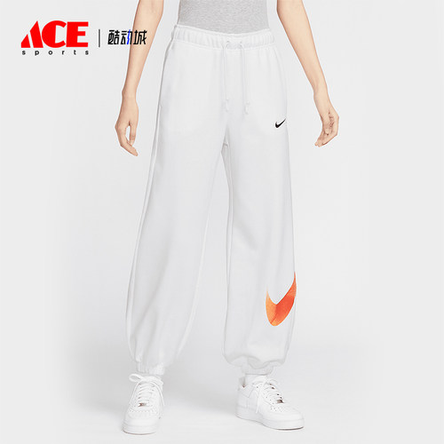 Nike/耐克正品Sportswear女士中腰针织透气经典长裤IF0394-100