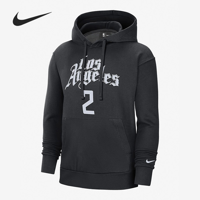 Nike/耐克官方正品洛杉矶快船队CE NBA男子连帽衫卫衣DC0862-011