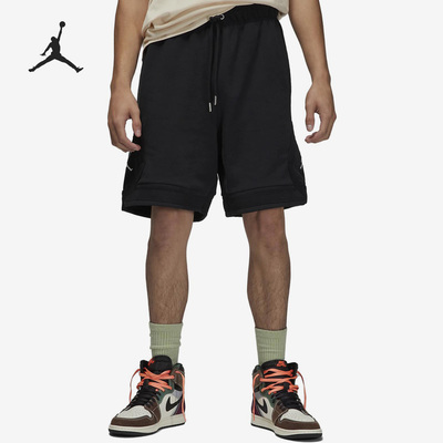 Nike/耐克正品Jordan夏季新款男子运动针织五分裤DQ7473-010