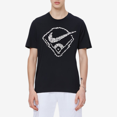 Nike/耐克正品男士大Logo印花圆领复古套头短袖T恤AT2706-010