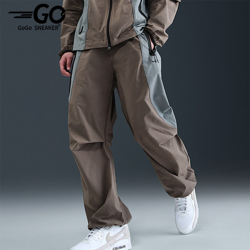 Nike/耐克正品Dri-FIT男士运动拼接梭织宽松机能长裤IH8467-289