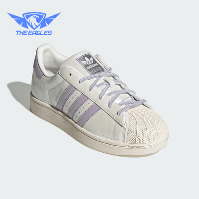 Adidas/阿迪达斯正品三叶草女士休闲运动耐磨贝壳头板鞋JR6984