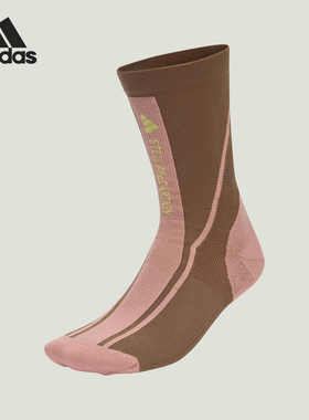 Adidas/阿迪达斯正品CREW SOCKS女士中筒运动袜一双装JZ8024