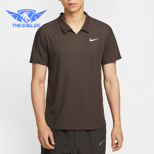 Nike/耐克正品CourtSlamDri-FIT休闲网球经典Polo衫HM6753-237
