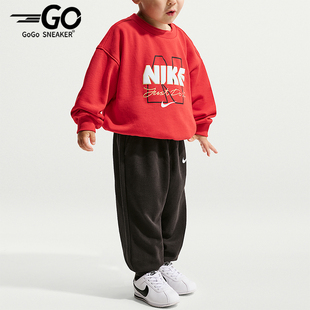 IU5275 Sportswear婴童休闲圆领套头耐穿套装 010 耐克正品 Nike