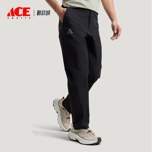 Adidas/阿迪达斯正品TEREXTEREX新款男经典黑色徒步运动裤KC7004