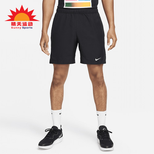 Nike/耐克正品2025秋季款男士耐穿网球运动训练短裤FD5380-010