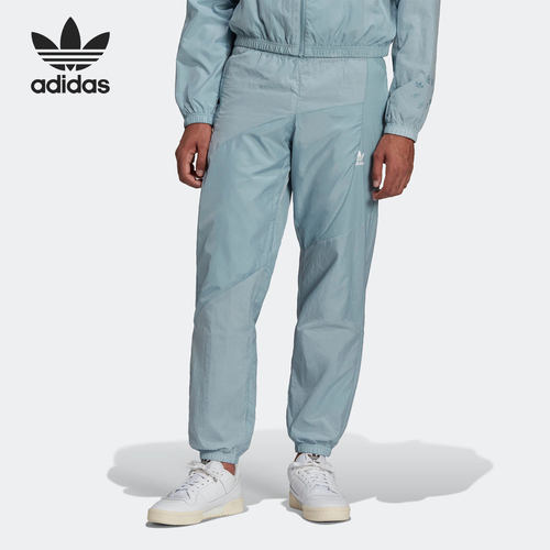 Adidas/阿迪达斯正品当季新款三叶草男子运动拼接长裤HC4513