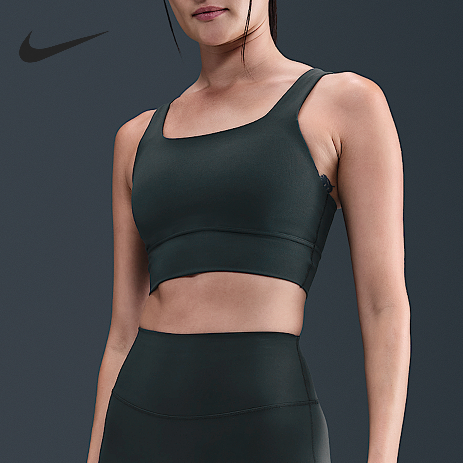 Nike/耐克官方正品2025冬季女士训练运动柔软透气内衣DO6620-391