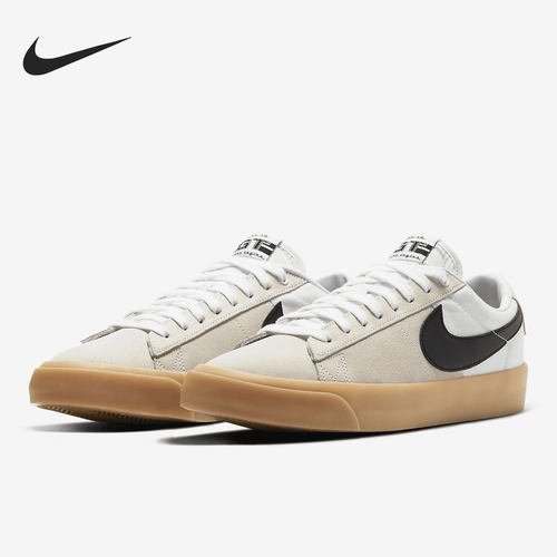 Nike/耐克正品 SB Blazer Zoom 男女经典低帮板鞋 DC7695-100