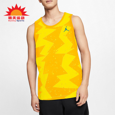 Nike/耐克正品JORDAN男士圆领无袖经典训练篮球背心T恤CJ6231-728