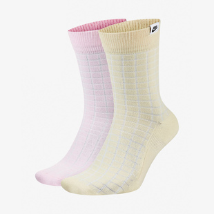 运动休闲舒适中筒两双装 Nike 新款 男女袜当季 CK5590 耐克正品
