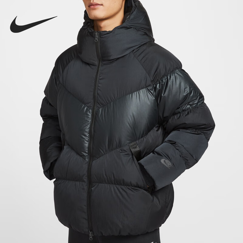 Nike/耐克官方正品2025冬季款男士连帽套头运动羽绒服IB2961-010