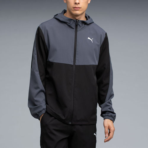 Puma彪马正品男UPF50+吸湿排汗速干防紫外线连帽夹克528805-07