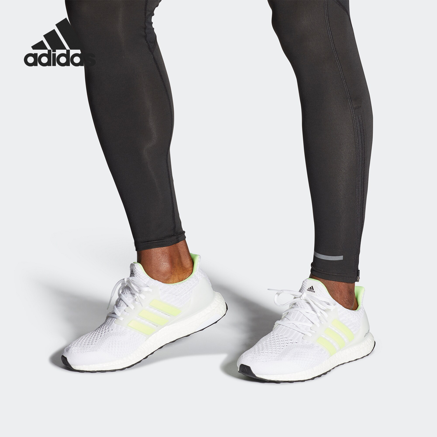 Adidas/阿迪达斯正品Ultra Boost 5.0 DNA夜光男子跑步鞋G58753