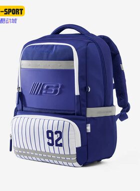 Skechers/斯凯奇正品秋新款儿童运动双肩大容量学生背包 P322K001