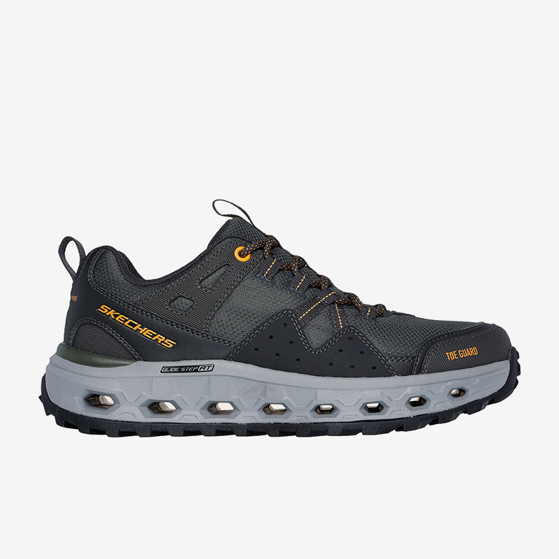 Skechers/斯凯奇正品春季新款男士绑带缓震户外休闲运动鞋