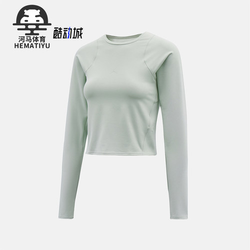Nike/耐克正品JORDAN女士圆领休闲套头训练运动上衣HQ8949-034