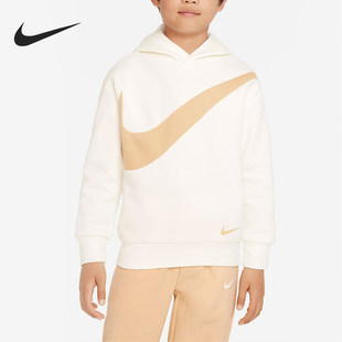 小童休闲印花舒适连帽套头卫衣FB9555 新款 133 耐克正品 Nike