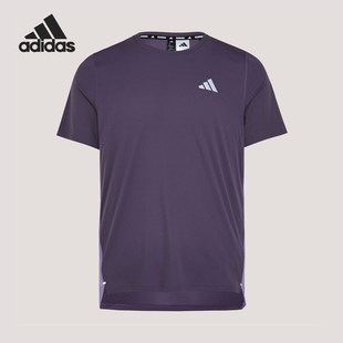 Adidas/阿迪达斯正品春季男士跑步训练透气圆领短袖T恤KZ5038