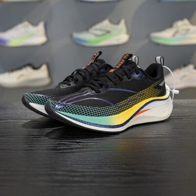 李宁正品赤兔7 PRO男子网面透气训练专业竞速运动跑步鞋ARPV025-8