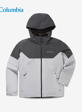 Columbia哥伦比亚正品男子户外保暖羽绒内胆三合一冲锋衣WE6347