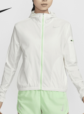 Nike/耐克官方正品当季新款女士拒水连帽跑步夹克HJ3948-133