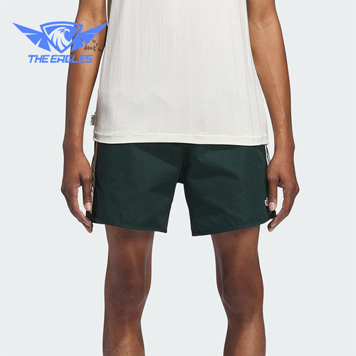 Adidas/阿迪达斯正品三叶草男女条纹舒适经典松紧运动短裤JP3871
