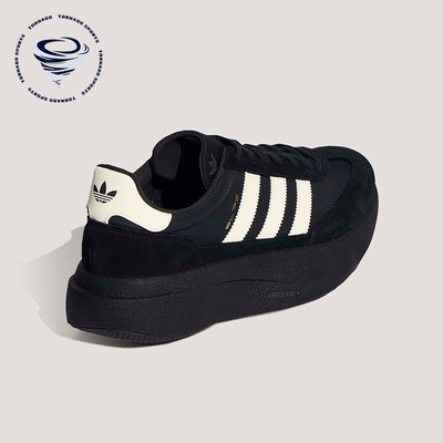 Adidas/阿迪达斯正品三叶草男女同款厚底耐磨低帮运动鞋KK3073