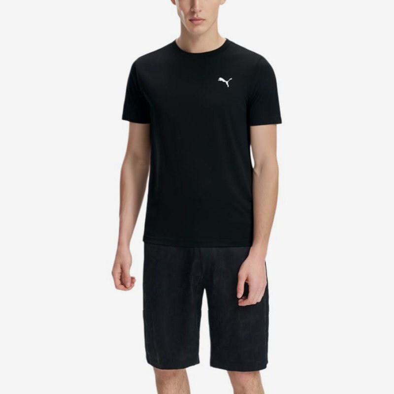 Puma/彪马正品男士小Logo圆领休闲耐磨运动短袖T恤 848723-01,运动服/休闲服装,运动T恤,淘宝优惠券,粉丝福利购,淘宝优惠卷