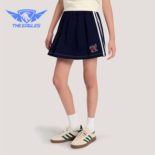 Adidas/阿迪达斯正品三叶草大童宽松经典休闲时尚梭织裙裤KG3324