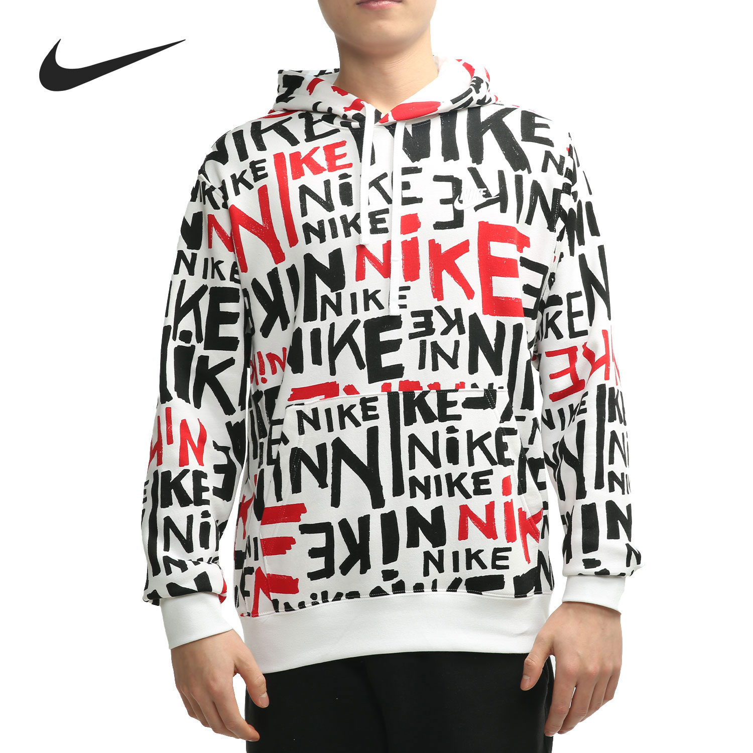 Nike/耐克正品当季新款男子运动休闲连帽卫衣套头衫 DA0062-657