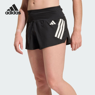 Adidas/阿迪达斯正品女士经典舒适条纹时尚运动短裤KD3875