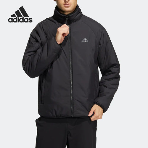 Adidas/阿迪达斯正品当季新款男女两面穿羊羔绒外套HN2077