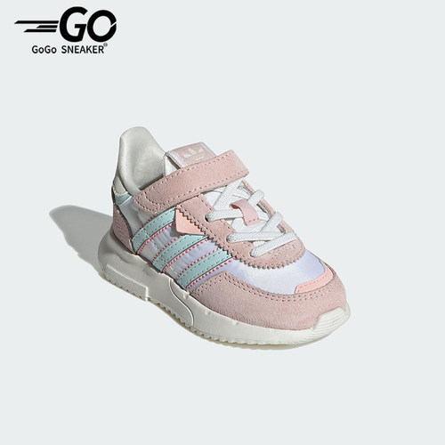 Adidas/阿迪达斯正品三叶草婴童轻便透气运动休闲鞋JR7992