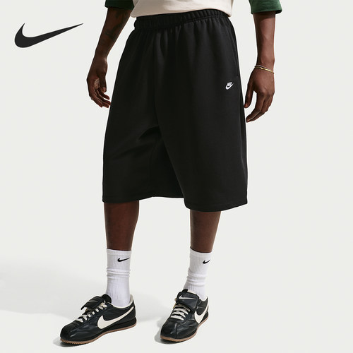 Nike/耐克正品Sportswear宽版毛圈布短裤新款短裤II5713-010
