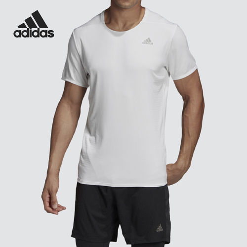 Adidas阿迪达斯正品男透气运动日常出行轻便舒适短袖T恤DQ1847