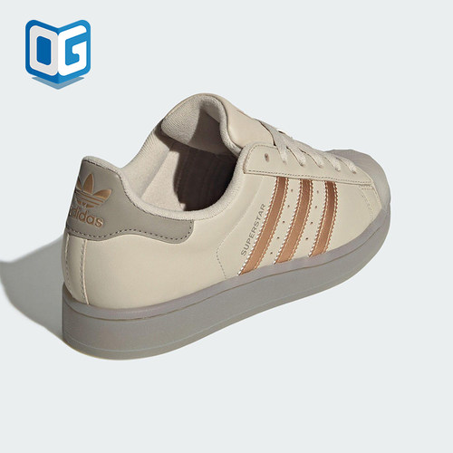 Adidas/阿迪达斯正品三叶草女士运动经典休闲贝壳头板鞋JR7355