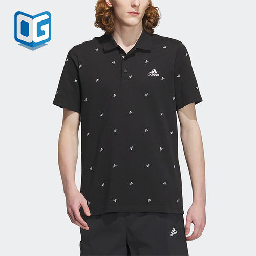 Adidas/阿迪达斯正品2023夏季新款男子运动短袖POLO衫IA8151