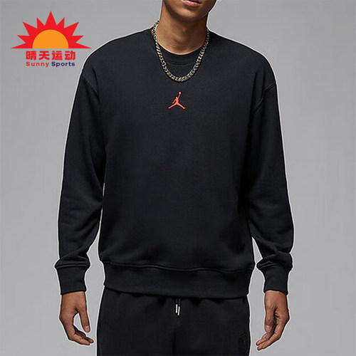 Nike/耐克正品JORDAN男士针织圆领运动训练卫衣IB5605-010