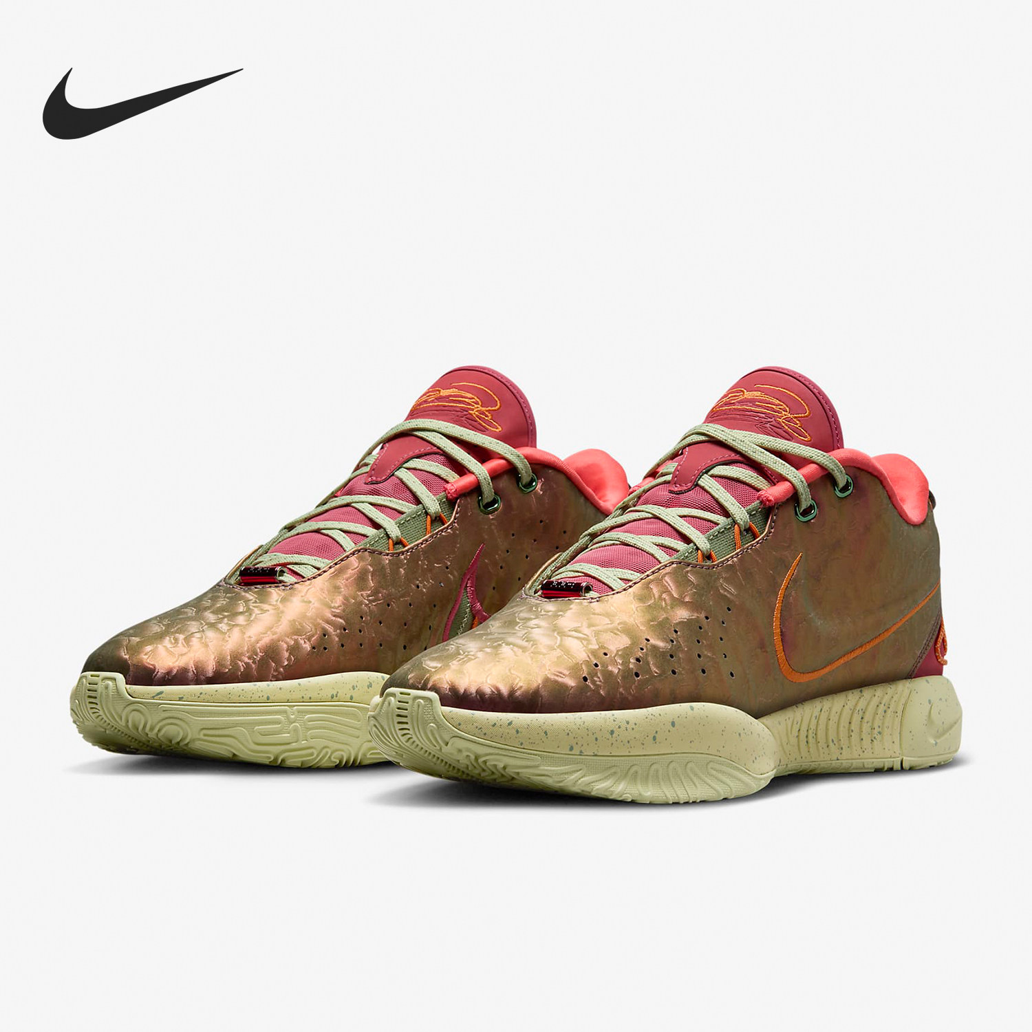 Nike/耐克官方正品LeBron XXI EP男士詹姆斯实战篮球鞋FN0709-800