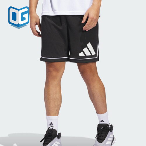 Adidas/阿迪达斯正品2025春季男士经典篮球运动透气短裤JN4728