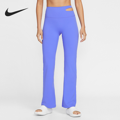 Nike/耐克正品2026春季款女士修身经典松紧腰针织长裤IB9116-570