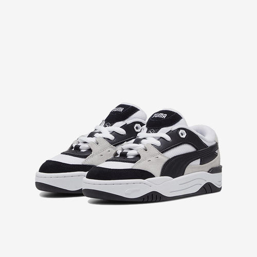 Puma/彪马官方正品180Corduroy儿童白黑色低帮复古板鞋396580-02