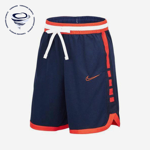 Nike/耐克正品新款男藏蓝橙色训练球类经典运动短裤DD0564-420