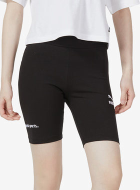 Puma/彪马正品秋冬季新款休闲瑜伽训练裤女子运动短裤622574-01