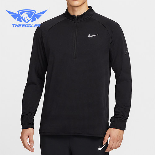 Nike/耐克正品Therma-FIT男士训练跑步运动保暖长袖T恤HV2708-010