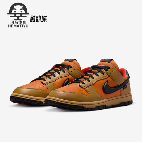Nike/耐克正品Dunk Low男士系带低帮耐磨轻便运动鞋HQ2053-700